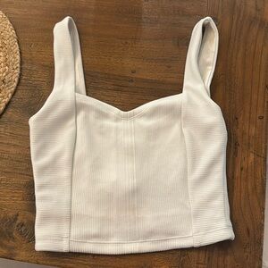 Lululemon white tank